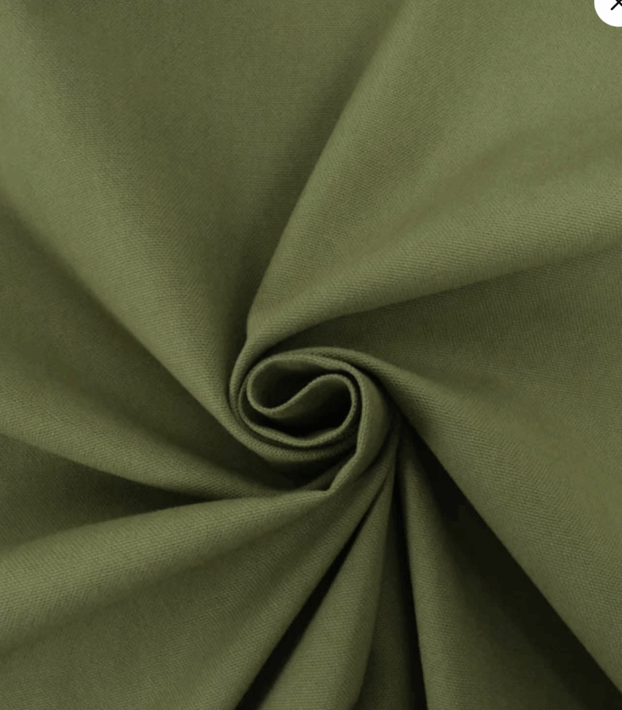 Demi-natté kaki foncé