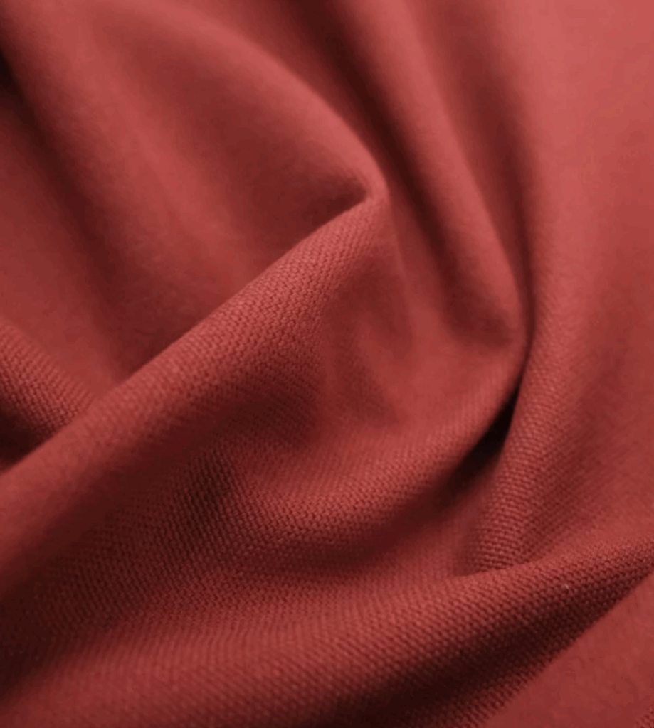 Demi-natté rouge tomette