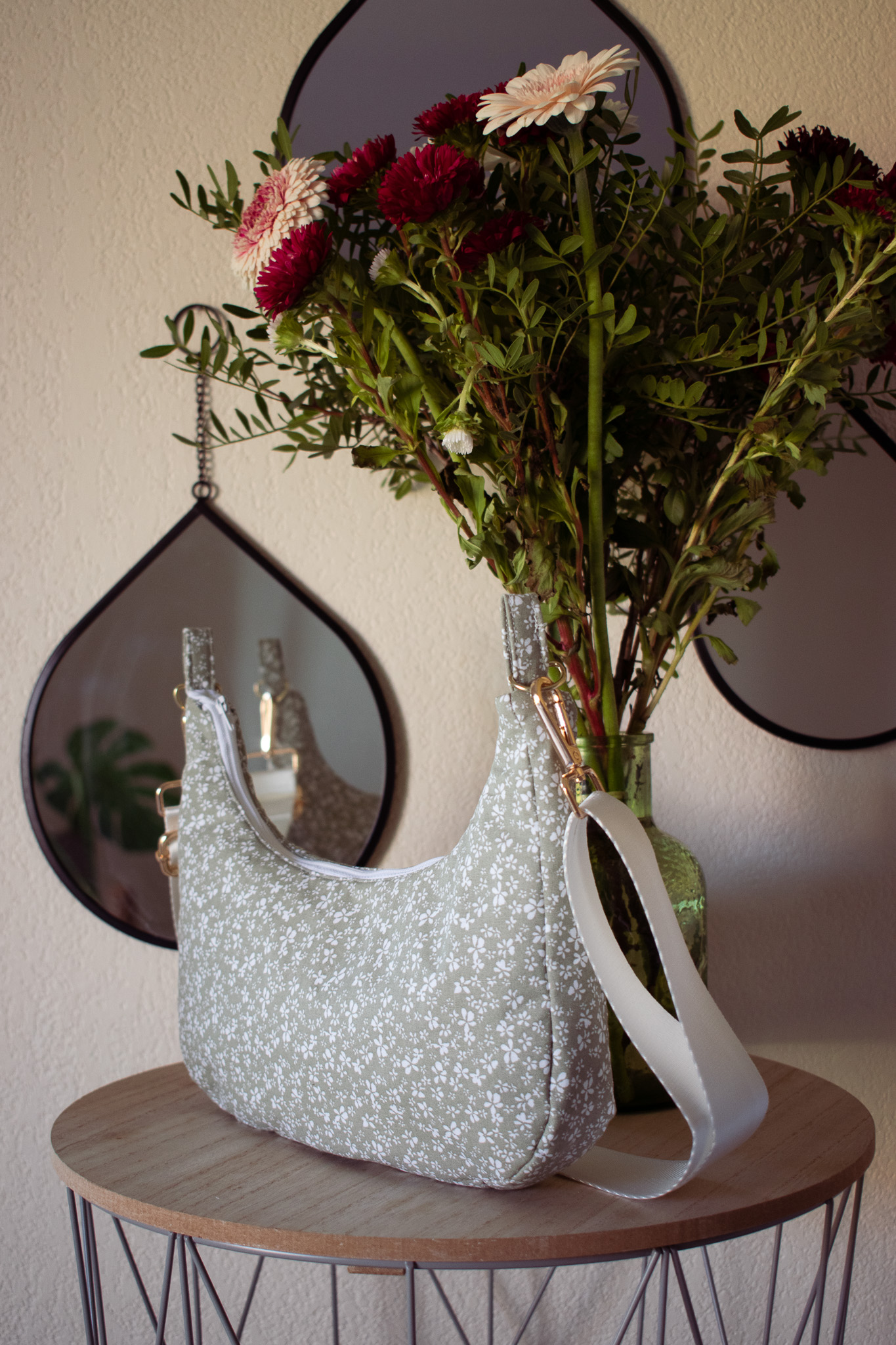 Sac baguette vert – Image 2