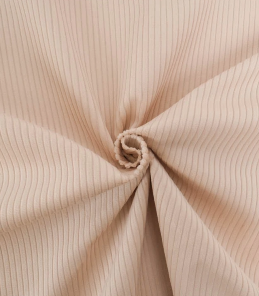 Velours côtelé beige